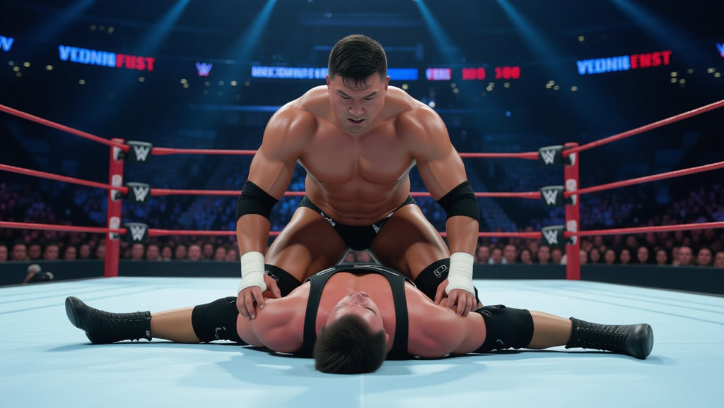 브록 레스너 WWE 깜짝 복귀, 오바 페미 기습 공격과 은퇴 번복의 진실 4 💥 오바 페미 기습 공격과 F-5의 강력한 의미