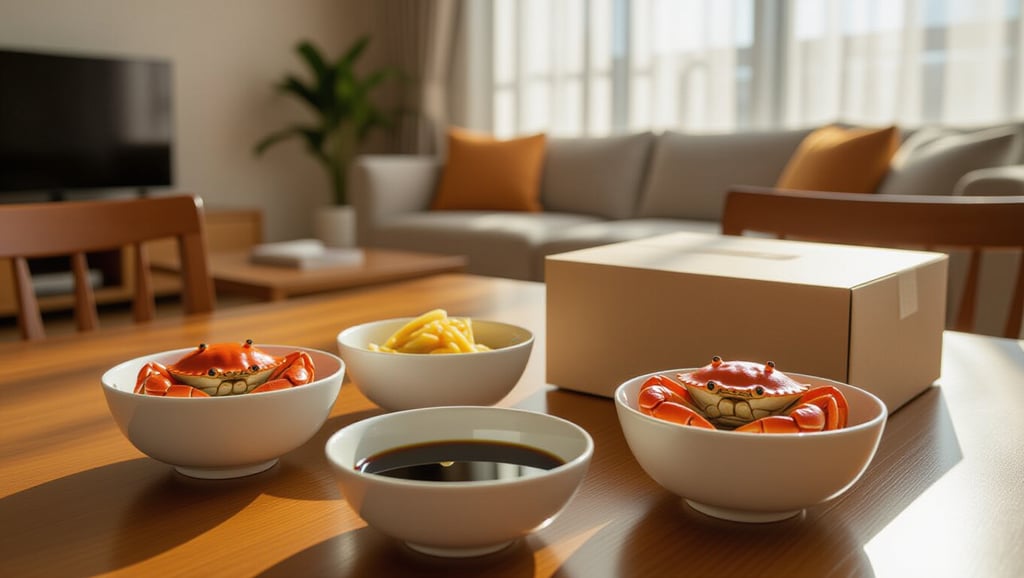 📦 집에서 즐기는 송도 간장게장! 택배/포장 안내