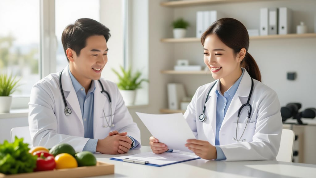 ✅ 검진 결과 확인 & 건강한 사후 관리